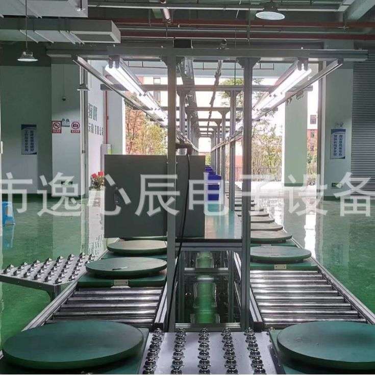 江西流水线直销电池模组总装线制作带测试位倍速链流水线