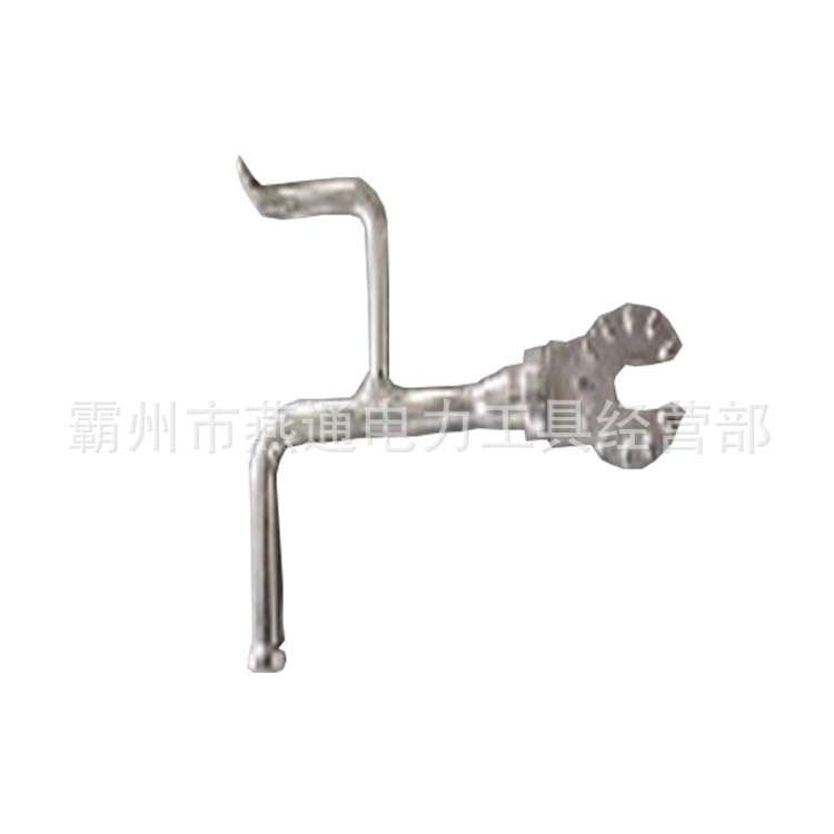 ZF011718加厚令克杆高压拉闸杆接扣绝缘棒接口金属接头
