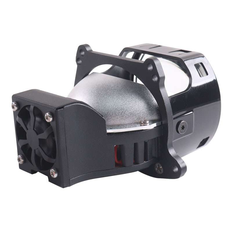 三为车灯SANVI 3寸方形A4 LED双光透镜大灯50w 6000k小车汽车前照