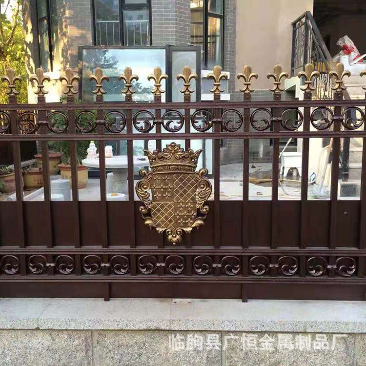 铝艺护栏 家庭阳台庭院铝合金护栏 别墅小区围墙铝艺护栏可定 制