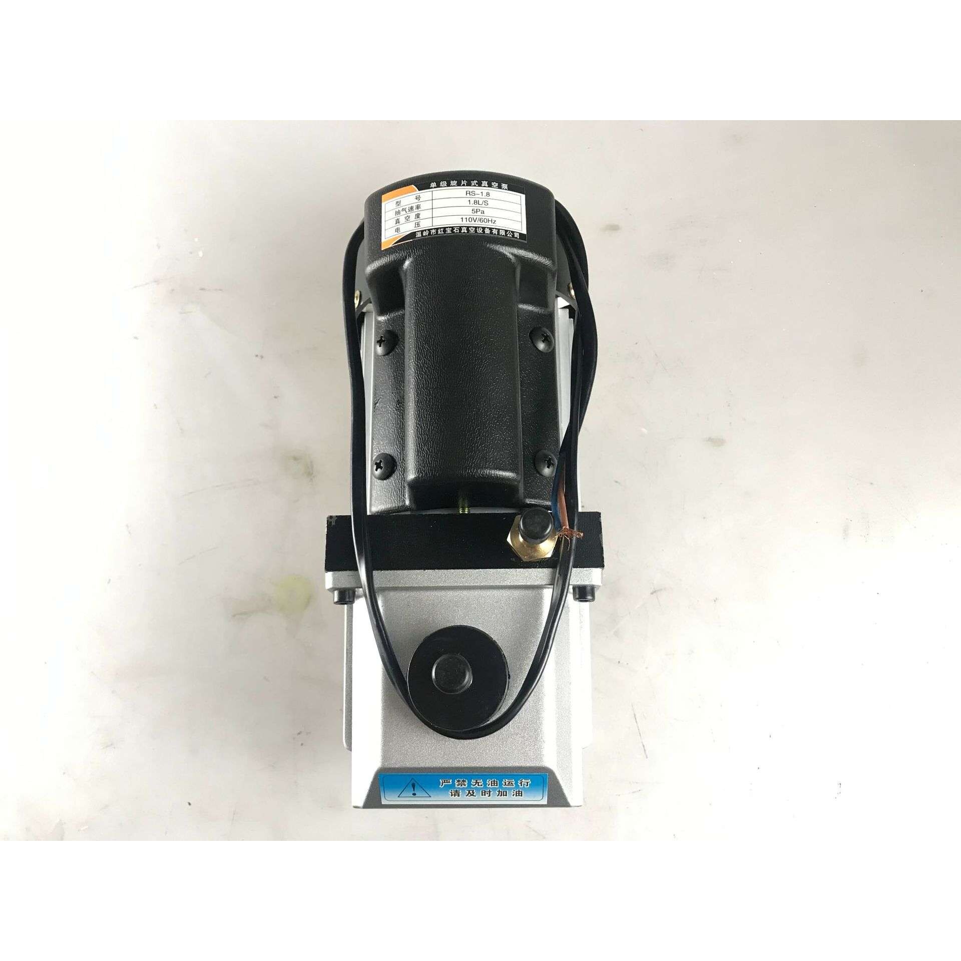 红宝石真空设备单级1.8L/2L真空泵 手机屏幕贴合真空机 小型油泵
