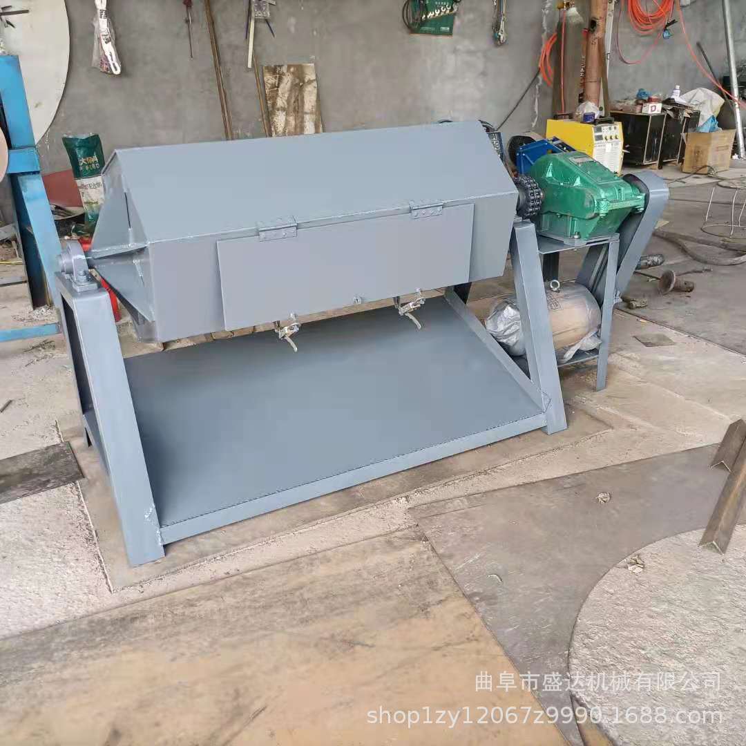 金属五金去毛刺光饰机 旋转滚桶型抛光设备 薄铁片锈滚筒抛光机