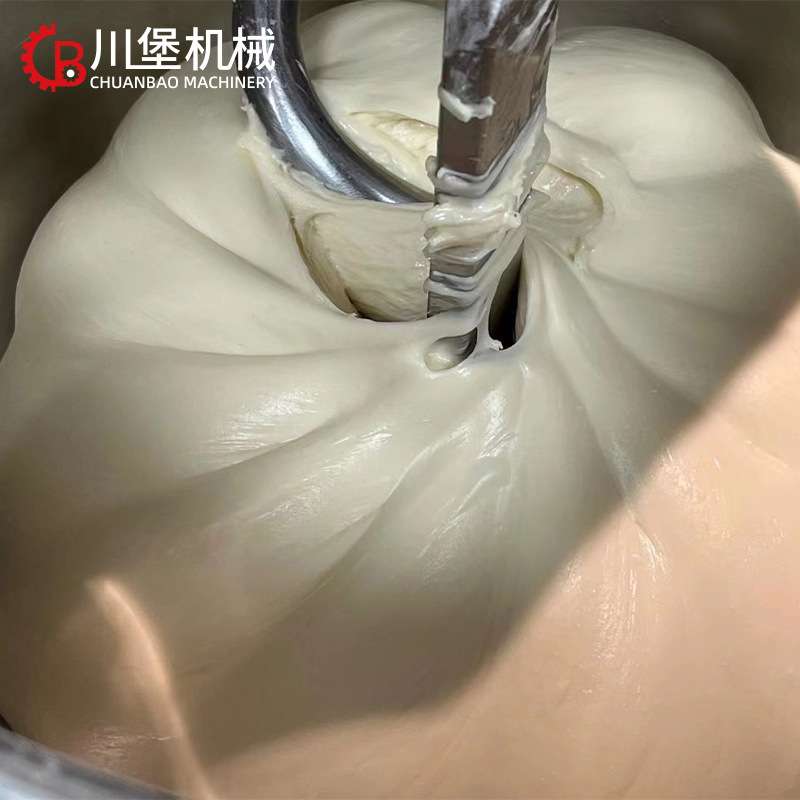 川堡全自动75公斤翻缸和面机双动双速商用揉面活面粉食品厂打面机