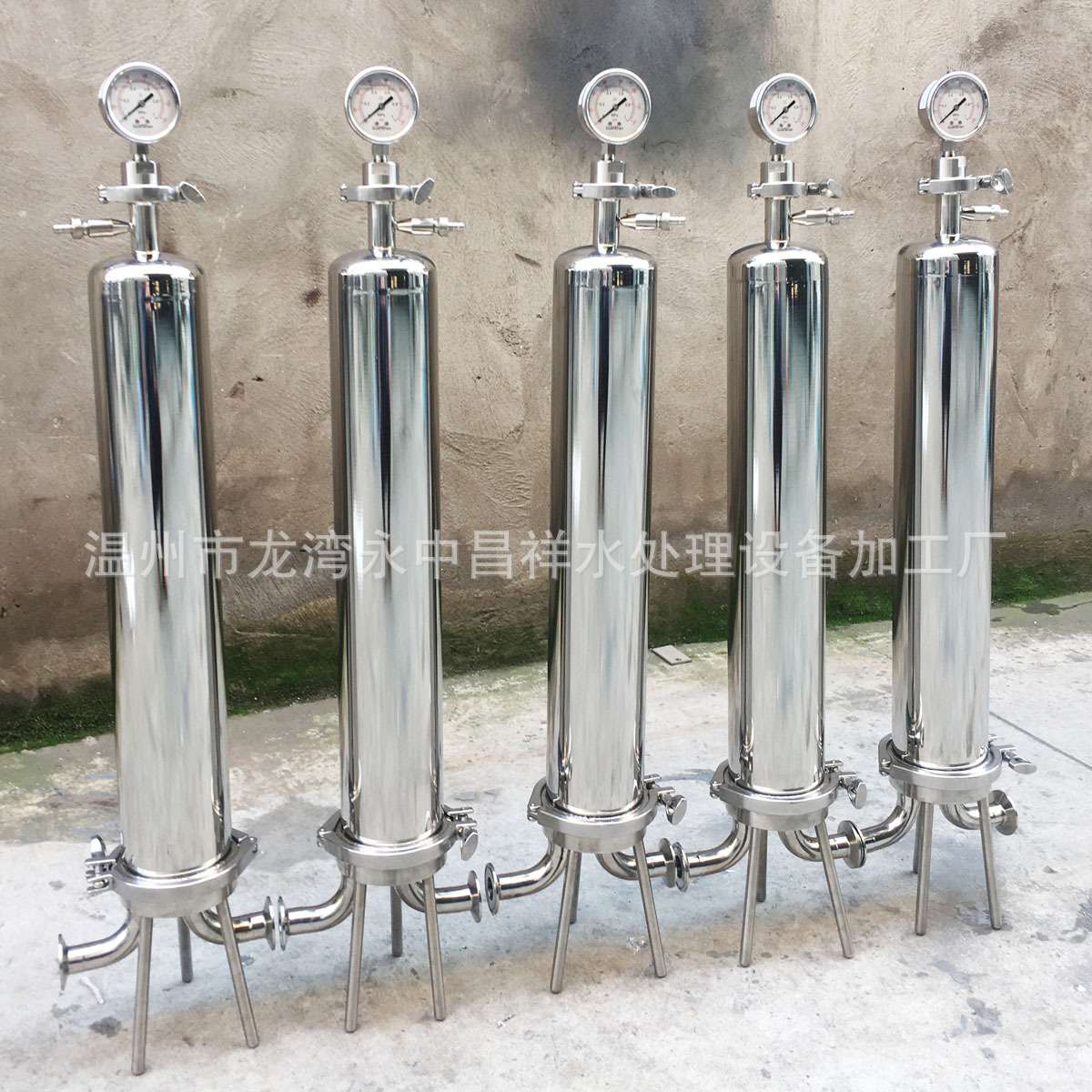 源头厂家现货供应质保2年316L不锈钢1芯20寸折叠滤芯微孔膜过滤器