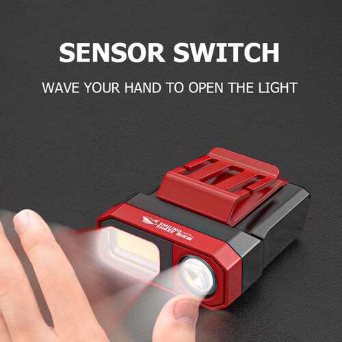 LED headlamp light cap clamp lamp ultra-light Induction lamp