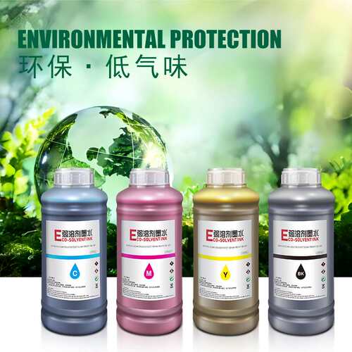 弱溶剂 DX5 XP600 DX7 I3200 TX800压电油性墨水 eco solvent ink