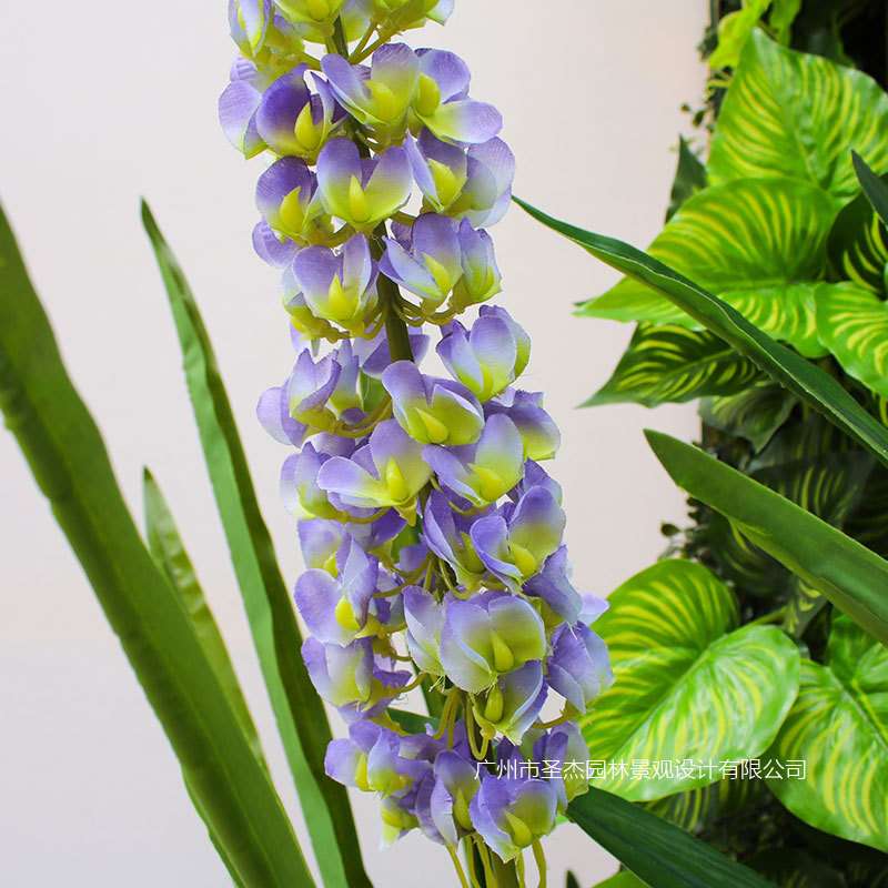 仿真植物墙绿植墙 室内外绿化装饰假植物洋葱草米兰草 人造植物墙