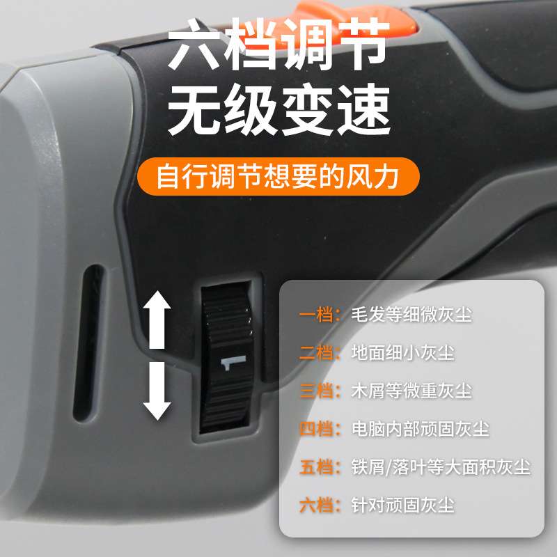20V无线充电式鼓风机工业除尘器电动吹风机吹灰机尘吹树叶大锂电