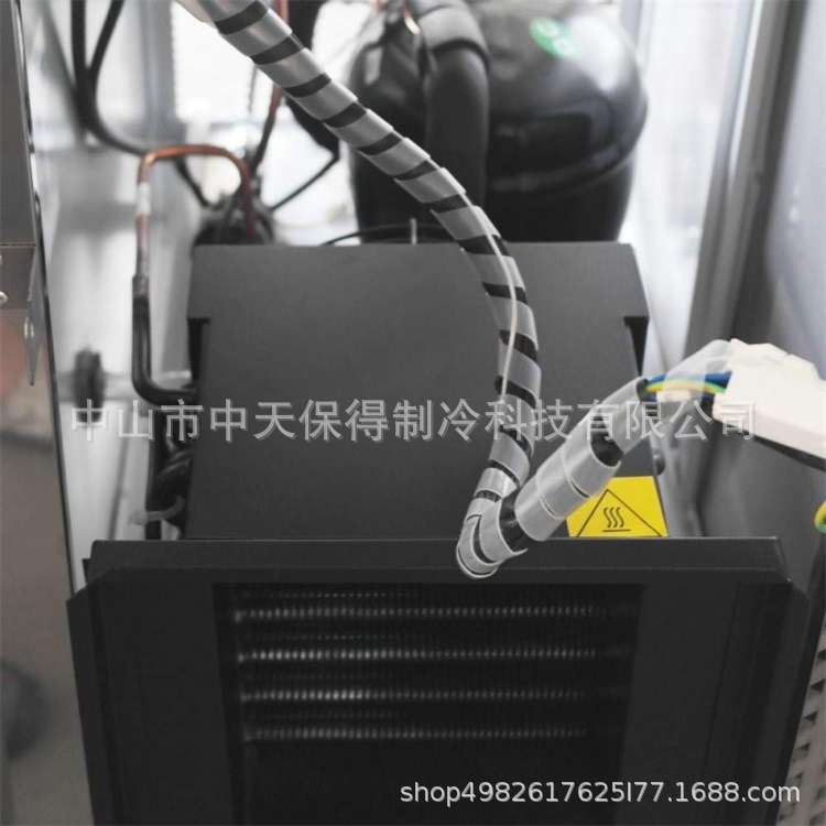 新款冷藏冷冻工作台气缸柜操作台厨房卧式冰箱三明治操作台带翻盖