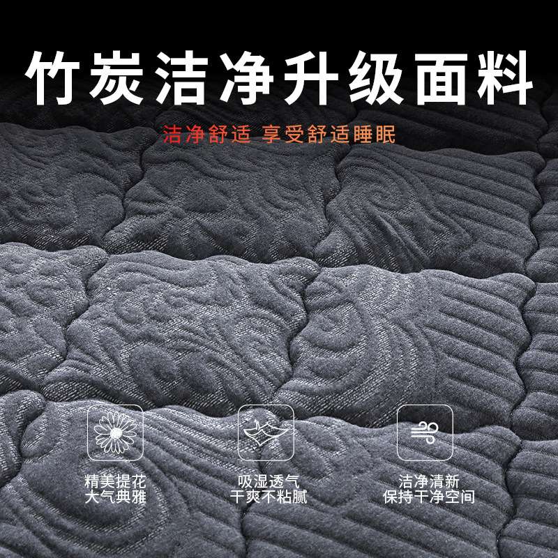弹簧床垫加厚20CM席梦思床垫1.5米1.8米乳胶椰棕软硬两用支持