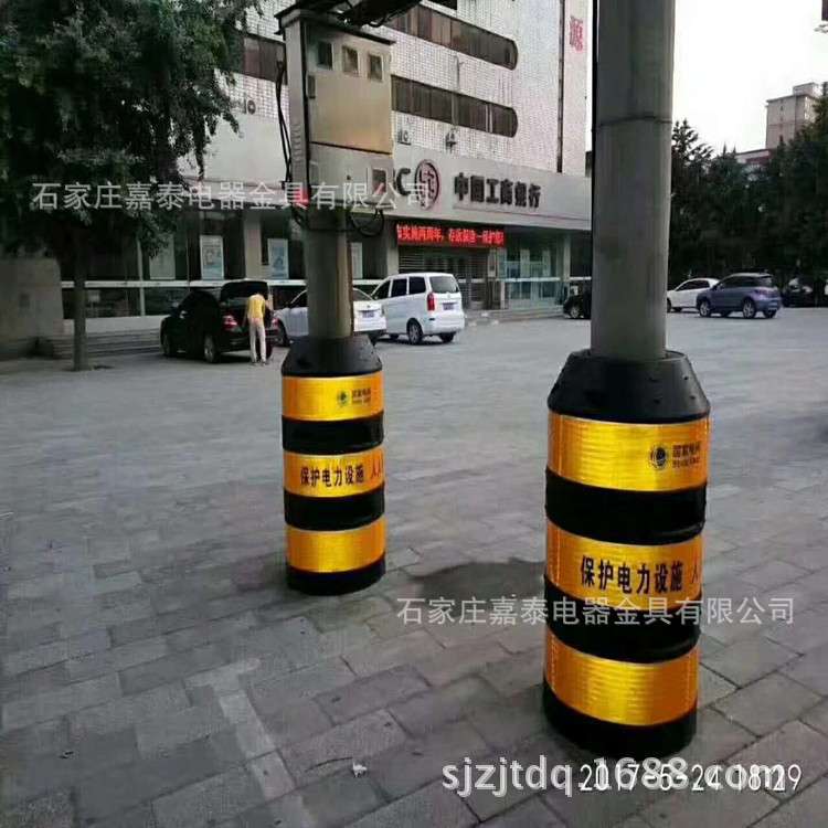 厂家 电杆警示防撞桶 规格齐全电线杆防撞墩 电力防护桶