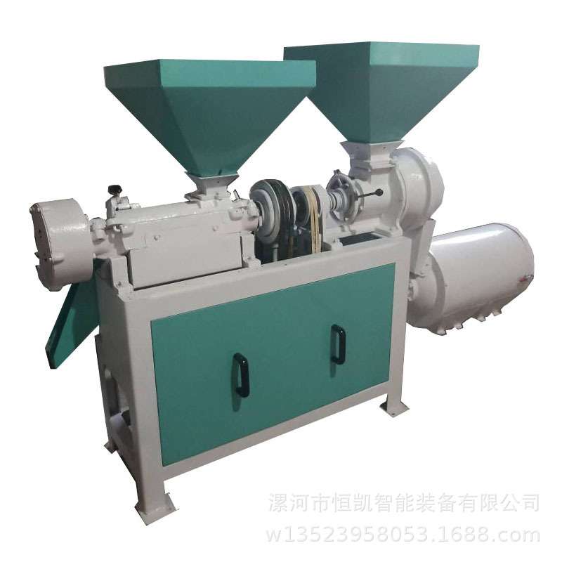 玉米粉碎去皮机 立式砂轮脱皮制糁制粉一体机 玉米打茬子机