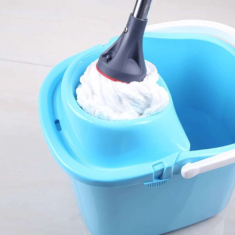 茶花拖把桶拖地桶清洁桶塑料水桶挤水桶加厚家用拖把清洗桶 0218