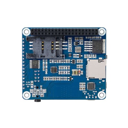 树莓派 SIM7600E模组 LTE Cat-1通信扩展板 3G/2G上网带GNSS