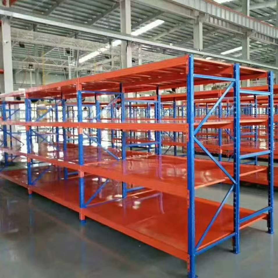 加厚仓储货架多层货架立体卡板式横梁重型货架多层置物架工业货架