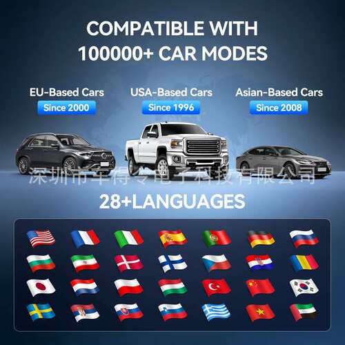 MUCAR 892BT OBD2 Diagnostic Tools Lifetime Free update CANFD