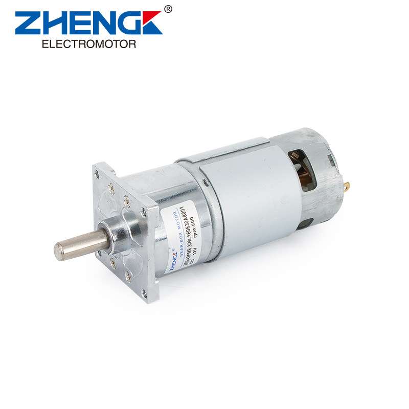 ZHENGK正科 ZGA42FM 正反转 有刷直流减速电机12V24V慢速低速