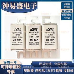 库柏西熔熔断器 NGT-00 690V/63A NGT-00 690V/80A 100A 熔芯