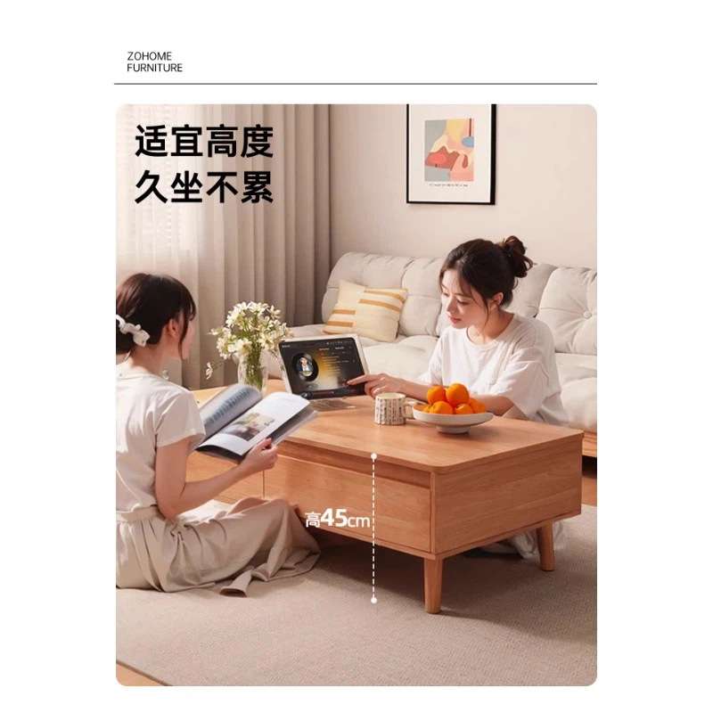 飘窗小桌子家用茶桌可折叠茶几卧室榻榻米炕桌阳台加大款床上书桌