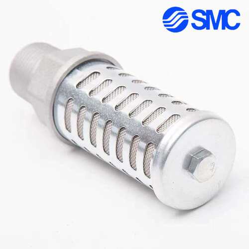 SMC消声器AN500-06 AN600-10 AN700-12 AN800-14 AN900-20