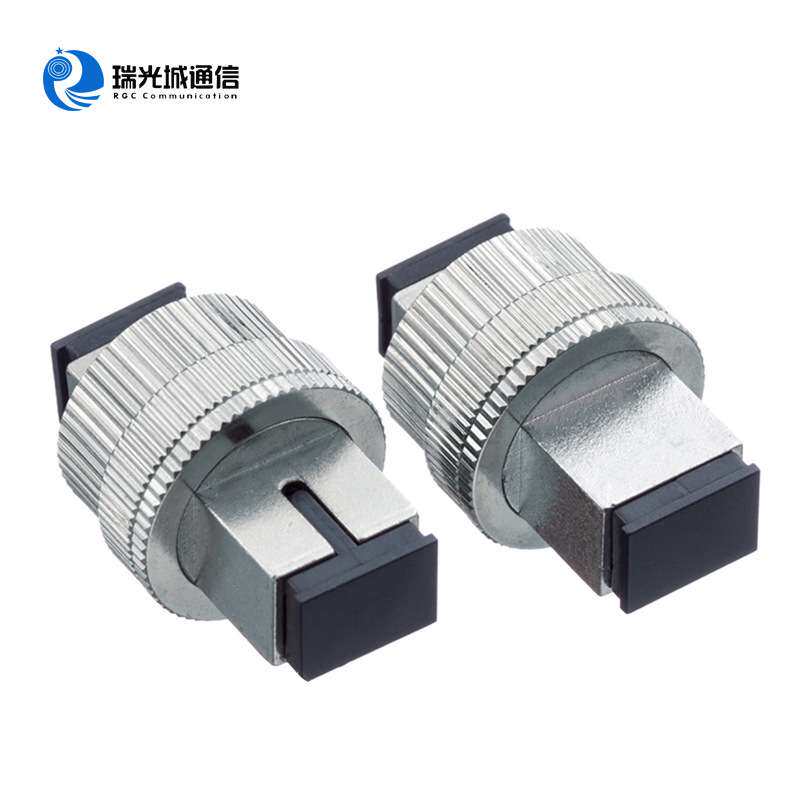 SC/UPC可调衰减器电信级手动机械可调光衰减器0-30dB可调衰减器