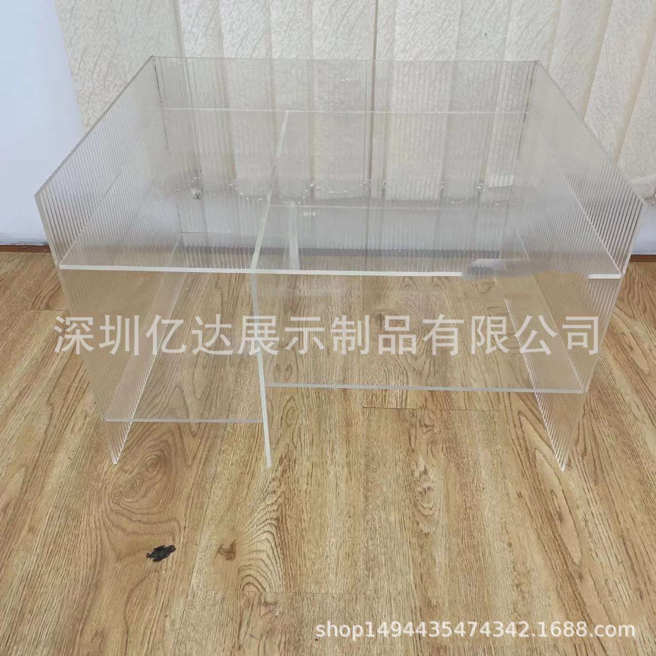 亚克力透明家用收纳摆放陈列展示收纳柜展示桌摆放装饰