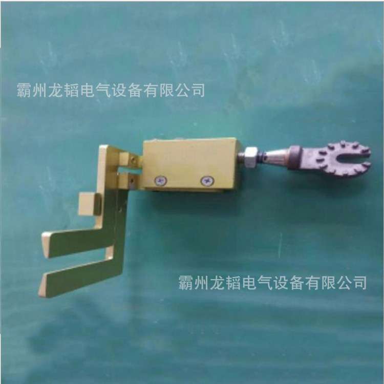 电力施工绝缘操作杆两侧夹持工具并沟线夹头线夹安装器拆装头