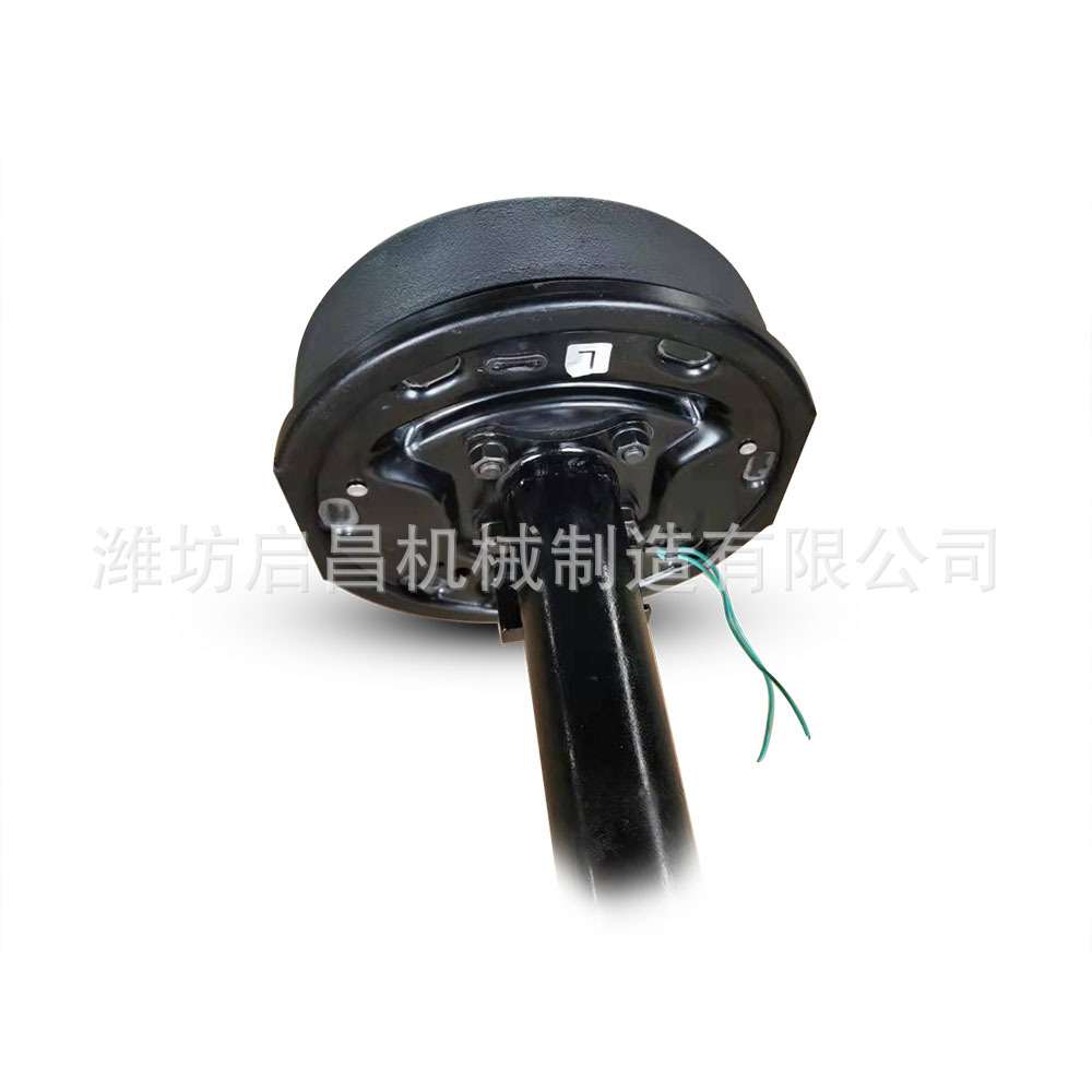 厂家直供房车拖车车桥 电刹/ 液刹制动式拖车后桥总成载重2吨
