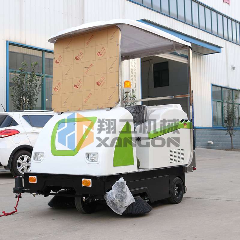 驾驶式电动扫地机 车载驾驶式环卫扫地车 驾驶室电动扫地机