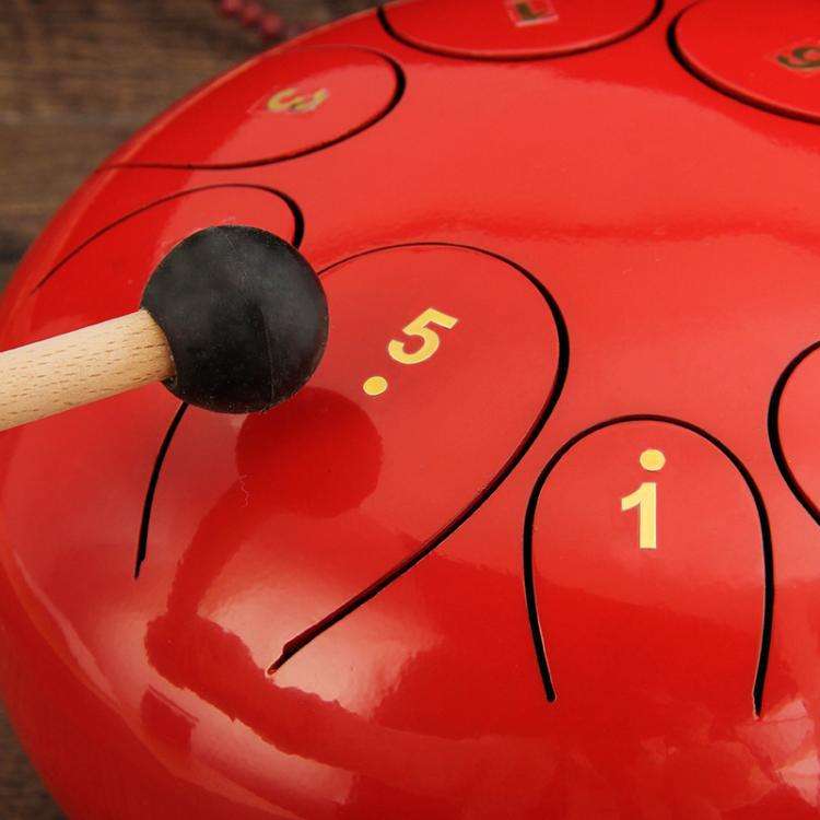 钢舌鼓空灵鼓忘忧鼓色空鼓打击乐器鼓初学者莲花鼓静心鼓手碟手鼓