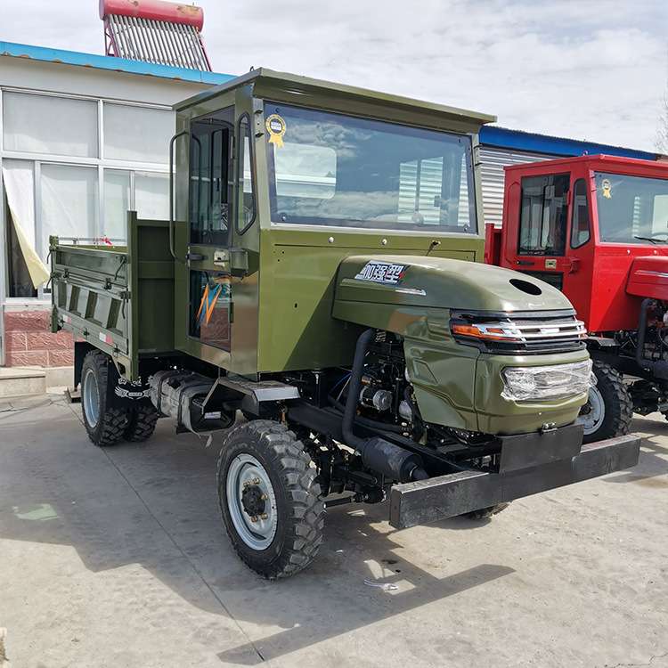 供应四不像农用运输车 矿用渣土六轮拖拉机 双顶液压四驱运输车