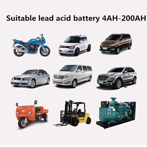12V/24V 10A 15A smart car battery charger intelligent repair