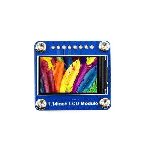 树莓派 1.14寸65K彩色ST7789驱动 IPS彩色LCD显示屏 SPI接口