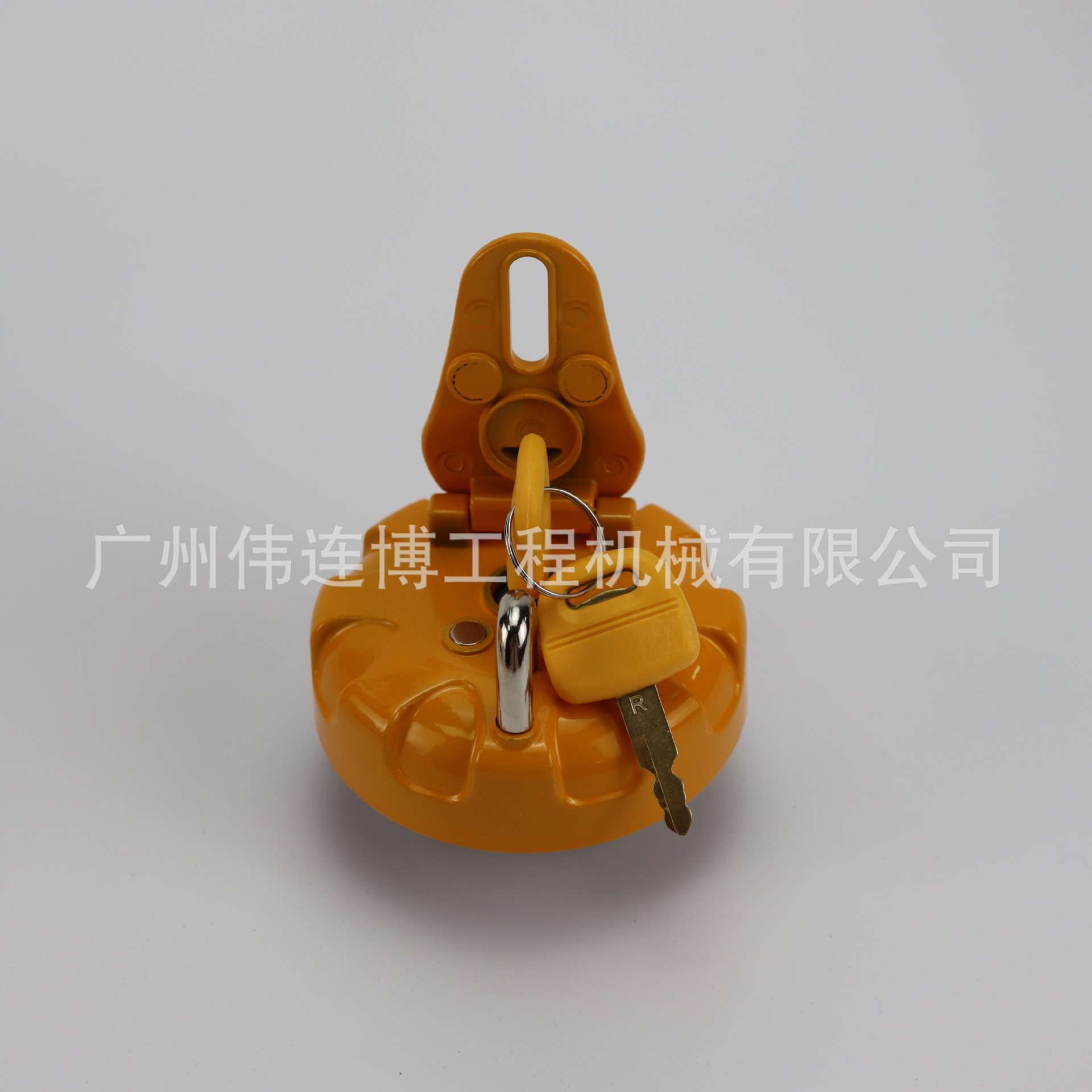现代挖机油箱盖 R60/80/110/150/215/225-7-9防盗柴油箱盖配件
