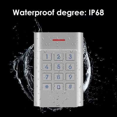 室外金属密码刷卡门禁IPP66防水门禁一体机ID刷卡门禁控制器外贸