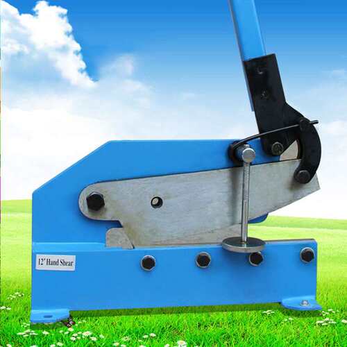 Manual shearing machine, iron steel plate cutting blade