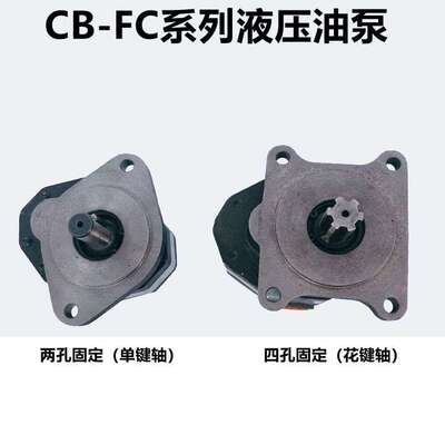 液压油泵齿轮泵CB-FC20 25 32 40 50 63打压泵液压泵站小铲车油泵