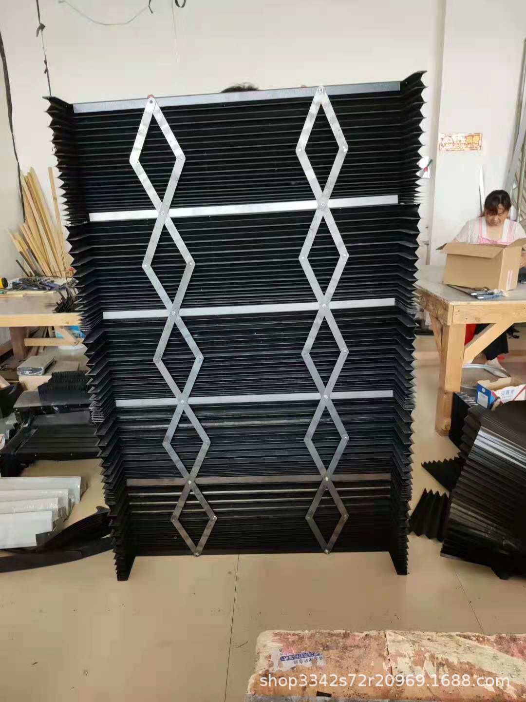 风琴防护罩油缸气缸防尘罩柔性防尘罩伸缩式防油护罩机床防护钣金