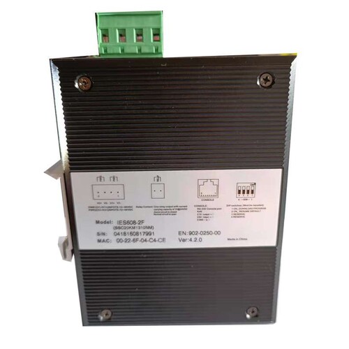 3onedata IES608-2F 三旺6个RJ45以太网电口和2个光口网管交换机