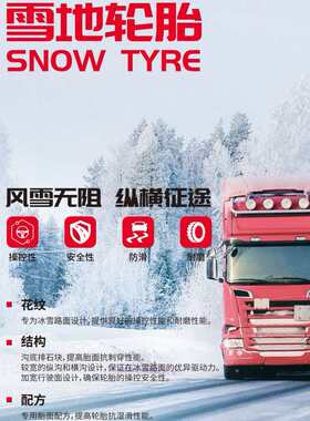 三角雪地轮胎825R16 700r16 650R16轻卡货车轮胎全钢丝轮胎