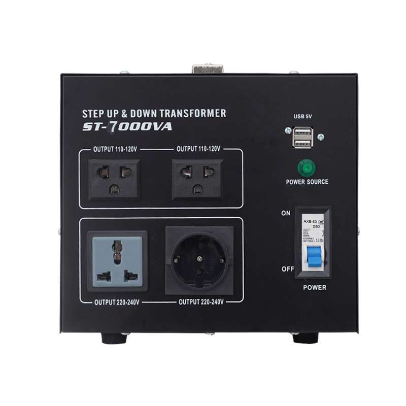 科派大功率升降变压器ST-7000W 110v转220v电压转换器插头可配