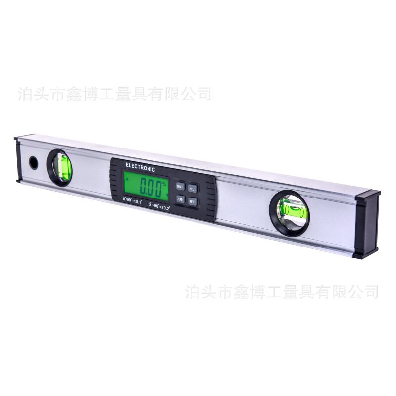 IP54电子水平尺300数显坡度仪400倾角仪600带磁水泡角度测量平衡