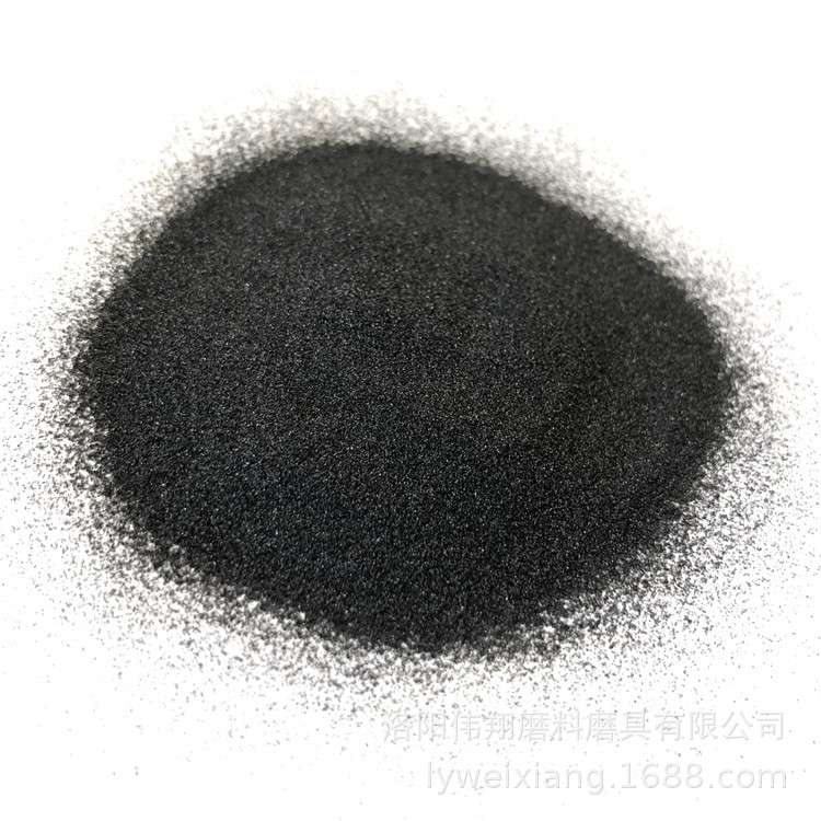 河南黑刚玉磨料 30# 46#120# 树脂磨具用黑刚玉粒度砂 黑刚玉厂家