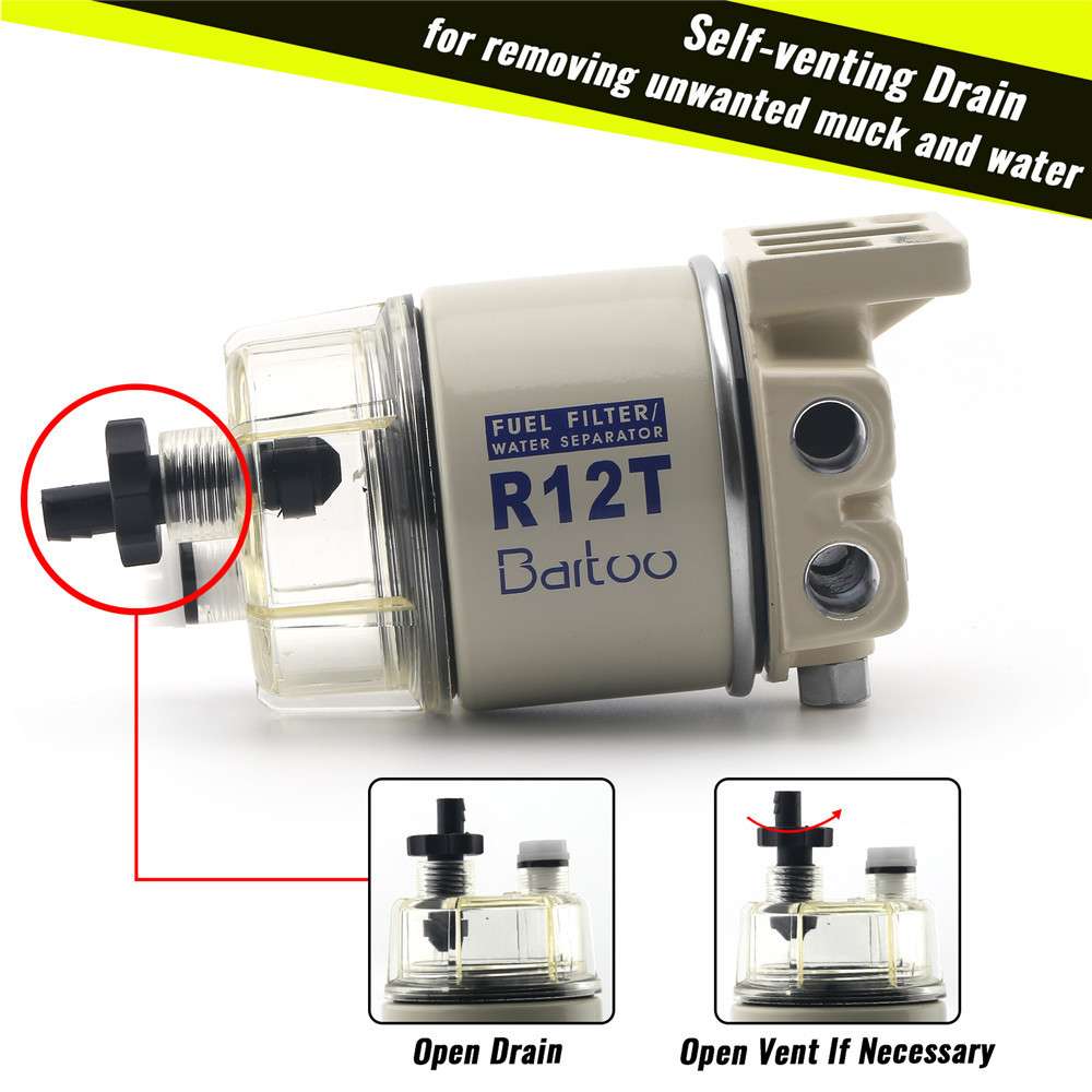 R12T船用油水分离器适用于船舶小型发动机油罐车油船快艇