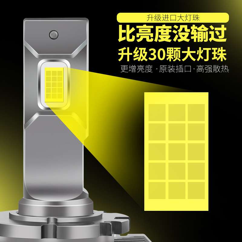 汽车LED大灯D1S D2S D3S D4S直插式改装灯跨境爆款轿车前照灯