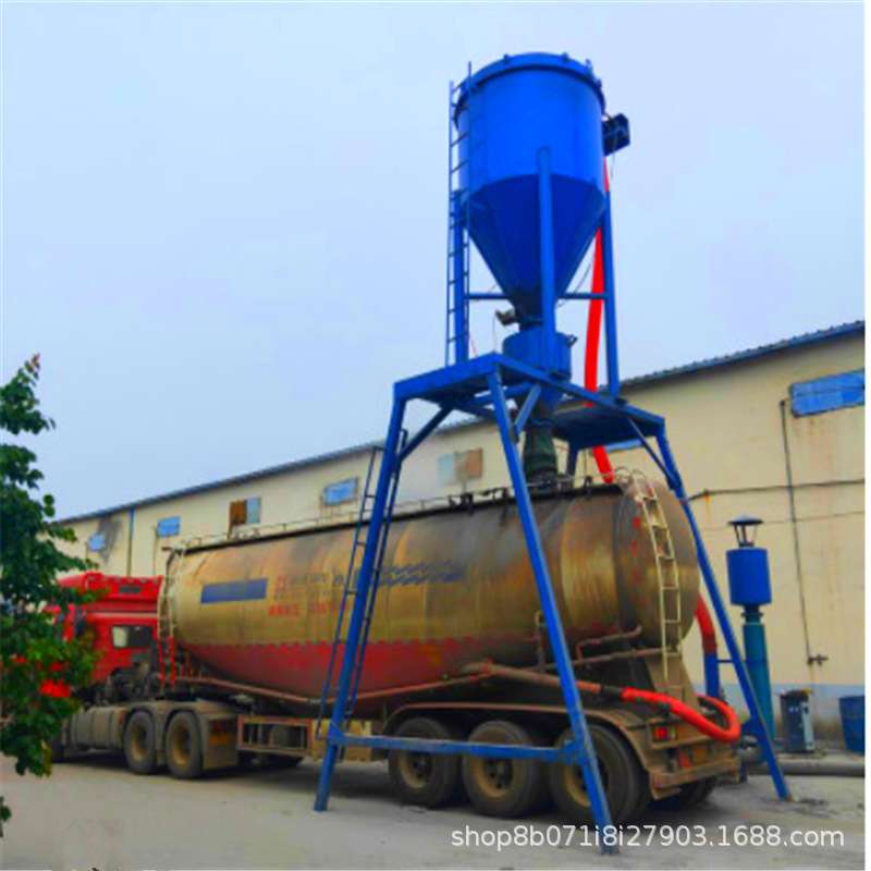 海口粉料自吸式输灰机设备 济宁粉煤灰库房自动化装车机