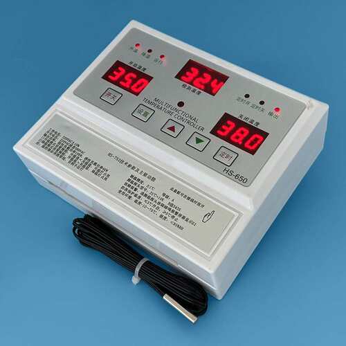 贝龙752高精度养殖 220V/380V通用大功率风机间歇循环水泵温控器