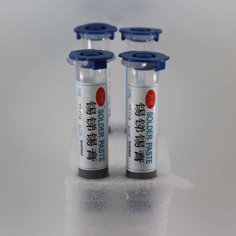 锡锑Sn95Sb5锡膏 5号粉 6号粉 7号粉锡膏 高温锡锑锡膏 锡锑锡膏 - 实物图