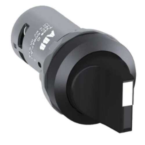 ABB 选择开关 C3SS1-10B-02  C3SS三位置选择开关（不带灯型）,黑