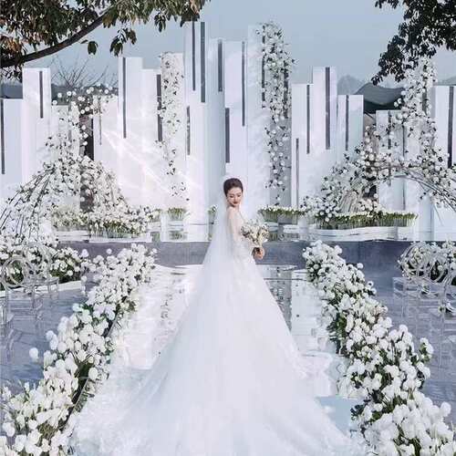 婚庆镜面地毯银色镜面地毯双面烤漆加厚婚礼结婚镜面舞台银色镜面